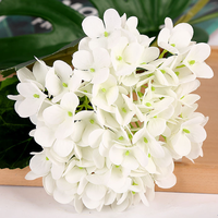 Rosan moderne respectueux de l'environnement décor de mariage fait à la main doux vrai toucher fleurs unique hortensia artificiel pour chinois nouveau