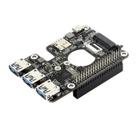 Placa de Extensión USB 3.2 PCIe a M.2 4G/5G Personalizada para Raspberry Pi 5, para Módulos SIMCom Quectel 4G/5G