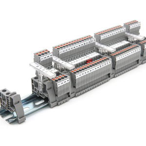 PT QUATTRO 2 in 2 OUT 2,5mm 4mm 800V Top Entry Feder Din Rail Terminal Block mit UL CE-Zertifikat - Product Image 5