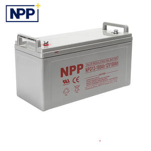 超長寿命NPPNaipuバッテリー12V100ah NPG12-<span class=keywords><strong>100Ah</strong></span>コンピュータールームUPS電源火災通信街路灯 - Product Image 6