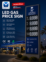 Pemasok Papan Tanda Harga Bensin LED Arab Saudi |   Produsen Layar Tampilan Harga Bahan Bakar Luar Ruangan