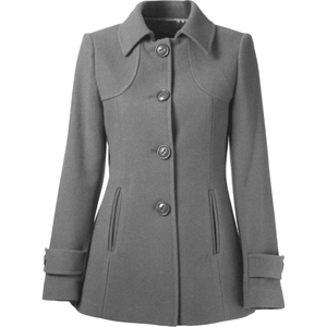 Parka d'hiver en duvet pour femmes avec capuche en fourrure détachable Conception personnalisée Vêtements d'extérieur décontractés longs avec fermeture à glissière d'approvisionnement direct d'usine - Product Image 6