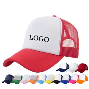BESTELLA topi bisbol jaring spons cetak ditingkatkan Premium kustom profesional topi Trucker Travel kerai modis