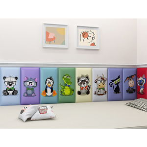 QiaoQiao Kids Wall Padding Soft Wall Cushion for Kindergarten <strong>Playroom</strong> Protect Wall <strong>Decoration</strong> - Product Image 2