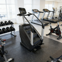 Appareil de fitness professionnel intensif pour la remise en forme cardiovasculaire, simulateur d'escalade commercial robuste