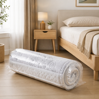 Matelas à ressorts ensachés économique en boîte, sommeil de luxe, matelas épais à ressorts King Size