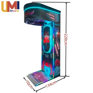 Máy đấm bốc hoạt động bằng tiền xu Túi đấm bốc giả lập máy đấm bốc trò chơi Arcade - Product Image 2