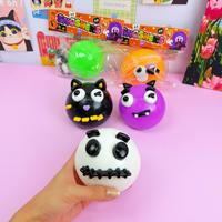 Jouets Squishy Anti-stress en PU à Rebond Lent, Forme de Chien, pour Halloween, Vente en Gros