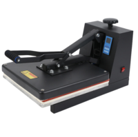 Presse à chaud manuelle plate 38*38CM pour t-shirts, vêtements, impression par transfert thermique personnalisée, sublimation