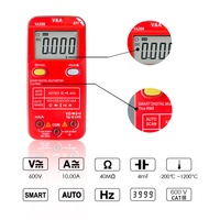 V&A VA28B Pocket Smart Digital Non-Contact Multimeter Auto-Ranging TRMS CATIII 600V Type K Temperature 4000-Count CE Certified