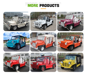 Elektrischer 4-Sitzer Mini MOKE 48V Moke Elektro-Sightseeing-Fahrzeug 4-Sitzer Moke Elektro-Mini-Jeep Moke Auto Mini Moke Jeep - Product Image 5
