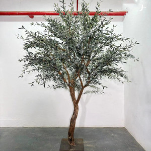 Personnalisable 90cm 120cm 150cm 180cm 210cm 240cm Faux plantes en <span class=keywords><strong>pot</strong></span> en plastique <span class=keywords><strong>olivier</strong></span> artificiel <span class=keywords><strong>pour</strong></span> la décoration intérieure de la maison - Product Image 3
