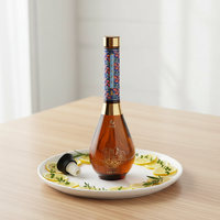 200ml 375ml 500ml Benutzerdefiniertes Logo Speiseöl Luxuriöse Langhalsflasche Hochwertige Kleine Ölflasche