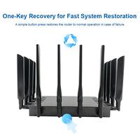 Router WiFi 7 Empresarial con IA y 5G, Módem con Tarjeta SIM, 6 GHz, 1900 Mbps, Inalámbrico, Marca Blanca, USB 3.0, OpenWRT, Módem 4G LTE