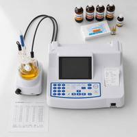 Titrateur Coulométrique Karl Fischer pour l'analyse de l'humidité des oligo-éléments et de l'eau dans l'huile, testeur de niveau PPM pour l'huile de transformateur