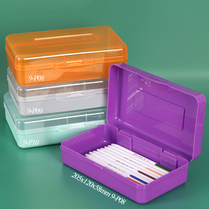 SUNSHING Custom Small Rectangular Storage <b>Box</b> Clear Plastic <b>Empty</b> Container for Small Parts Coins Soap Case Organizer - Product Image 3