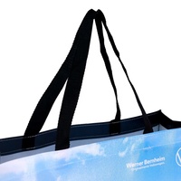 Sacs de luxe réutilisables personnalisés en PP non tissé sac fourre-tout en tissu non tissé sac d'épicerie pour les courses