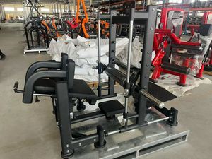 Machine professionnelle de musculation pour fessiers et ponts fessiers en acier, à charge par plaques, équipement de fitness sécurisé pour salle de sport - Product Image 5