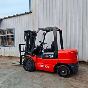 Montacargas Diésel Heli Usado de 3.5 Toneladas, Montacargas Heli CPC35 CPCD35, Caja de Cambios Automática/Manual, 3.5 Toneladas, 4.5 Metros, 3 Mástiles - Product Image 2