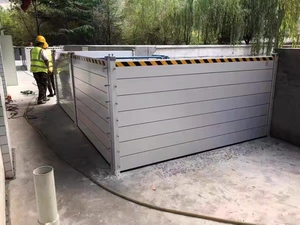 Barrière de protection contre les inondations en alliage d'aluminium pour garage, atelier, mur - Porte étanche pour usage domestique - Product Image 6