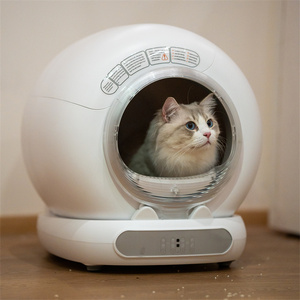 猫トイレトイレボックス電気自動猫トイレスマートセルフクリーニング猫用 - Product Image 3