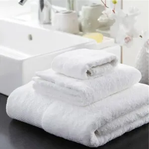 Customized White Hotel Towel for Kids Quick Drying Microfibre Towels for Hair 100% Cotton Low Price from China