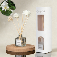 New CREST Flameless Reed Diffuser Aromatherapy Eco-Friendly Non-Toxic Lemon Lavender Rose Indoor Hotel <strong>Toilet</strong> Air <strong>Freshener</strong>