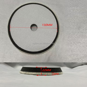 Esponja de pulido para coche de 6/7 pulgadas (150 mm), 3 pasos, almohadilla de pulido de lana corta, alta calidad, eficiente, superficie lisa, 100% lana - Product Image 3