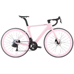 Vélo de route en <span class=keywords><strong>carbone</strong></span> 700C avec transmission électronique sans fil à 12 vitesses pour la course compétitive et le triathlon R15pro - Product Image 2