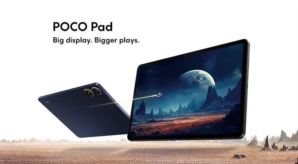 mais novo poco pad 12.1 '''' 120hz 2.5k display snapdragon 7s gen