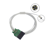Módulo de Endoscopio OV6946 de 1.80mm, 4 Lámparas LED, Salida Analógica AV, Cable de 5 Metros