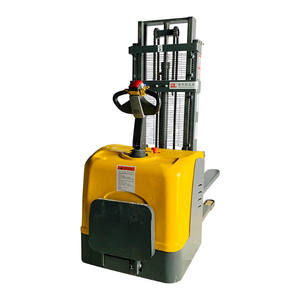 Elevatore elettrico 1 1.5 2 6 ton carrello elevatore in piedi stakers elettrici bonificatori - Product Image 6