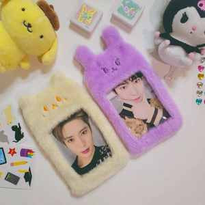 Funda de tarjeta con diseño de tigre de dibujos animados para estudiantes, funda de tarjeta con colgante de felpa, versión coreana - Product Image 3