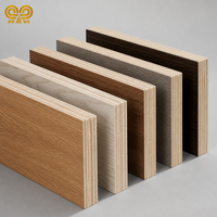 Panneau de contreplaqué d'eucalyptus au design moderne, 18 mm, 4*8 pieds, imperméable, recouvert de papier mélaminé, qualité supérieure, garantie 5 ans, certifié E1