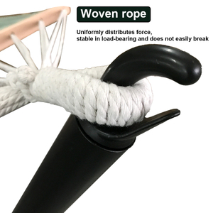Tự làm thép võng đứng macrame chuối phong cách bao gồm xách tay mang túi võng đu ghế với đứng - Product Image 4