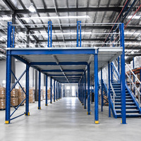 Plateforme en structure acier préfabriquée à grande portée pour l'exécution des commandes e-commerce et les hubs logistiques