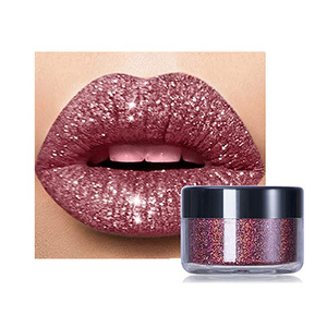 Holesale-polvo resistente al agua, kit de brillo de labios, pegamento y pincel - Product Image 2