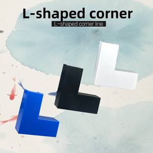 حافة حوض السمك على شكل حرف L-مادة ABS عالية القوة ، مقاومة للماء والتآكل ، مخصصة لخزانات المأكولات البحرية - Product Image 2