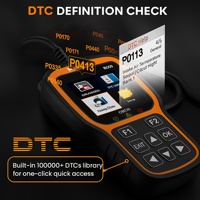 Escáner OBD2/EOBD R009 2025, Herramienta de Diagnóstico de 35,901 Códigos DTC para Todos los Autos, Escáner de Transmisión ABS SRS, Comprobación de Todos los Sistemas