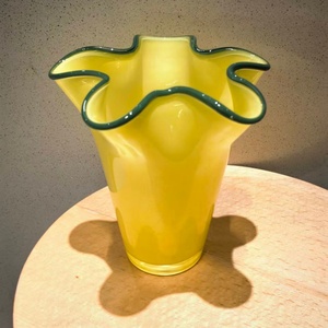 Jarrón de Diseño Art Deco Soplado a Mano, Objetos Artísticos de Fábrica, Jarrones de Vidrio de Murano, Objetos Decorativos, Jarrones de Cristal - Product Image 4
