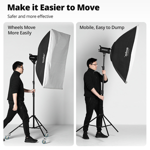 3個入り Cスタンド スイベルキャスターホイールセット 22/25MM径撮影用ライトスタンド三脚マジックレッグ用 - Product Image 3