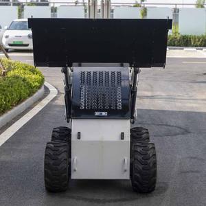 Mini Cargadora de Ruedas Nueva con Tracción <span class=keywords><strong>4x4</strong></span>, Capacidad de Carga de 1 Tonelada, Accesorio de Cucharón - La Mejor Mini Retroexcavadora de China en Venta - Product Image 6