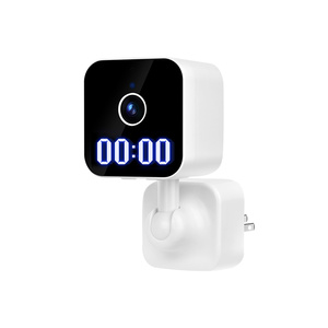 2MP tuya wifi an ninh IP <span class=keywords><strong>Camera</strong></span> không dây 18650 pin Powered bằng sáng chế thiết kế homeeye <span class=keywords><strong>Camera</strong></span> giám sát mini đồng hồ máy ảnh - Product Image 1