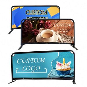 Bannière publicitaire extérieure pour café, prix d'usine, impression personnalisée, pour événements, files d'attente, barrières de gestion de foule, publicité extérieure imprimée sur mesure - Product Image 1