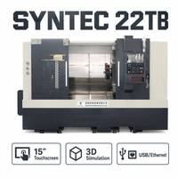 Tour CNC à banc incliné FCK56-1200, centre de tournage 560 mm avec axe Y, tourelle motorisée BMT55 12 postes, CE