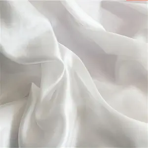 100% silk fabric 4.5m/m 140cm 54" Natural White Silk Pongee Fabric Undyed for Dye Printed Scarves Painting