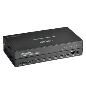 DIGICAST 1080P 8 canales IPTV RTSP Hardware H.264 HD Video <span class=keywords><strong>Encoder</strong></span> para transmisión en vivo - Product Image 1