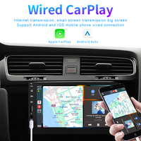 Lecteur stéréo de voiture MP5 F133A/B FM BT 12V 2 Din EQ USB AUX