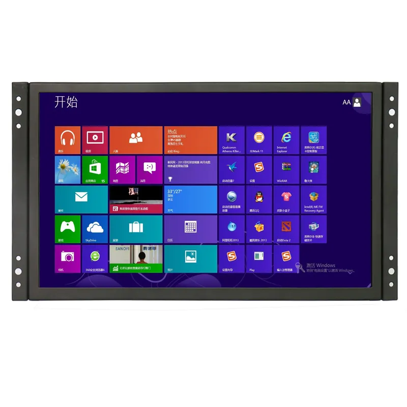 OEM ODM 11.6/ 12 Pollici Raspberry Pi A Buon Mercato Touch Screen Capacitivo Monitor Zhixianda / OEM Retroilluminazione A LED USB 8 tipi DC12V 2A 16:9