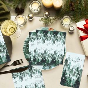 Tovaglioli da Campeggio e Montagna, Carta Antigrasso, Tovaglioli per Cocktail Diwali Ramadan, Avventura al Falò, Festa in Foresta, <span class=keywords><strong>Compleanno</strong></span>, Matrimonio - Product Image 3